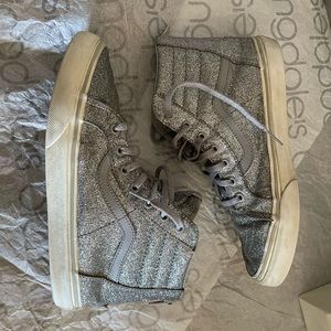 VANS Grey Glitter High Top 6